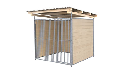 SAUERLAND Hundezwinger 2 x 2 m mit Dach