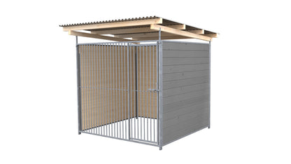SAUERLAND Hundezwinger 2 x 2 m mit Dach