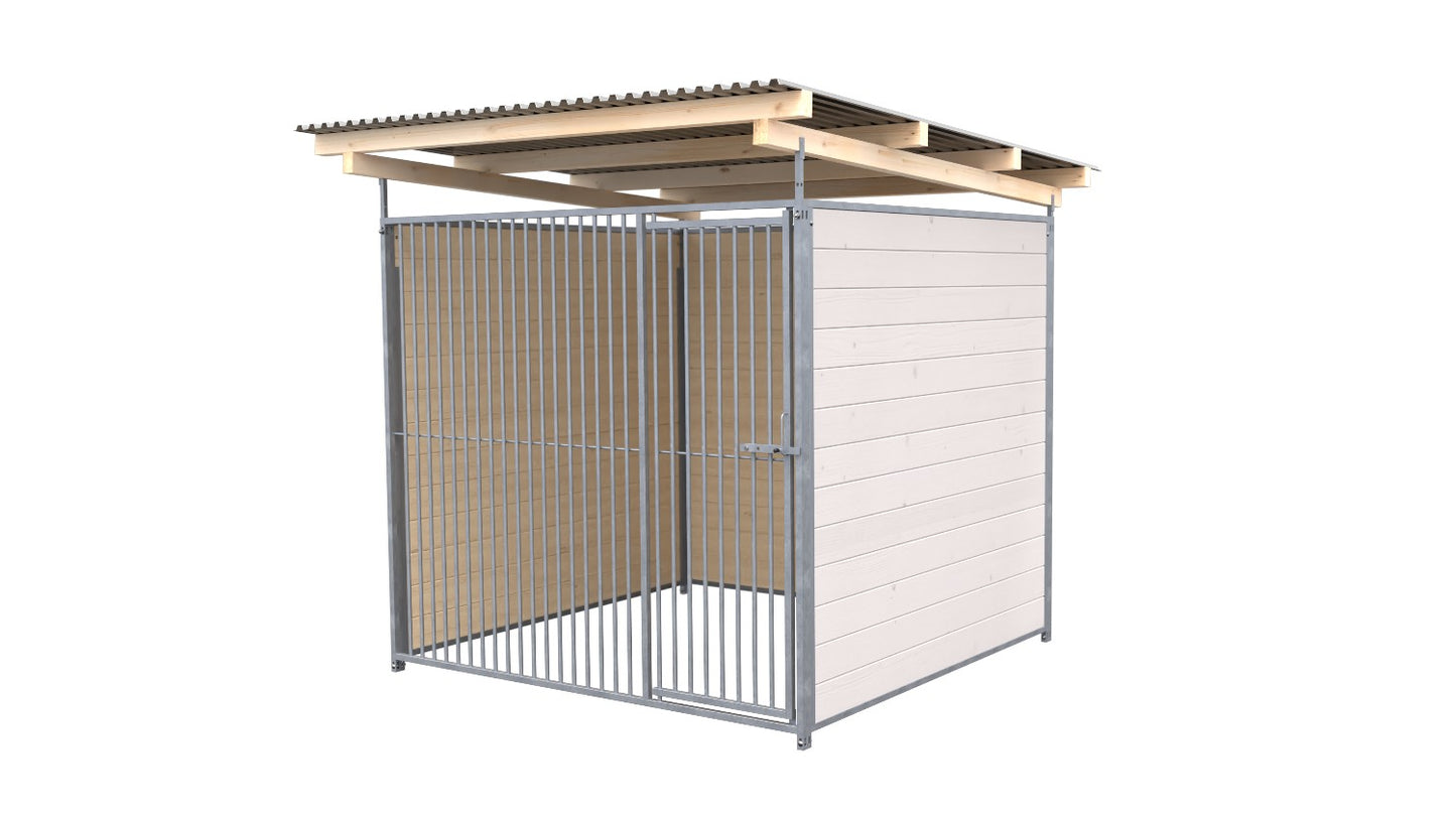 SAUERLAND Hundezwinger 2 x 2 m mit Dach