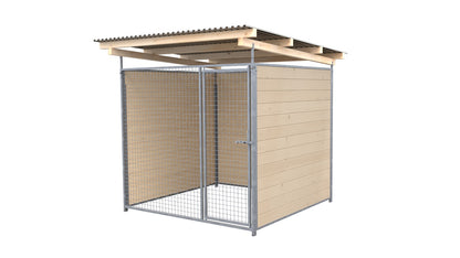 SAUERLAND Hundezwinger 2 x 2 m mit Dach