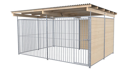 SAUERLAND Hundezwinger 3 x 4 m mit Dach