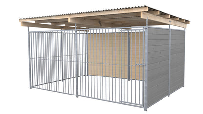 SAUERLAND Hundezwinger 3 x 3 m mit Dach