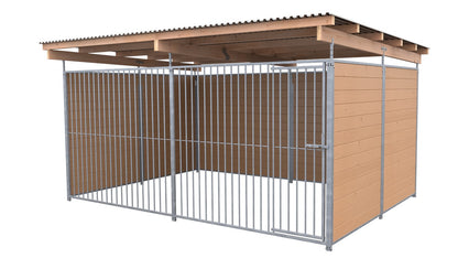 SAUERLAND Hundezwinger 3 x 4 m mit Dach