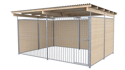 SAUERLAND Hundezwinger 3 x 4 m mit Dach