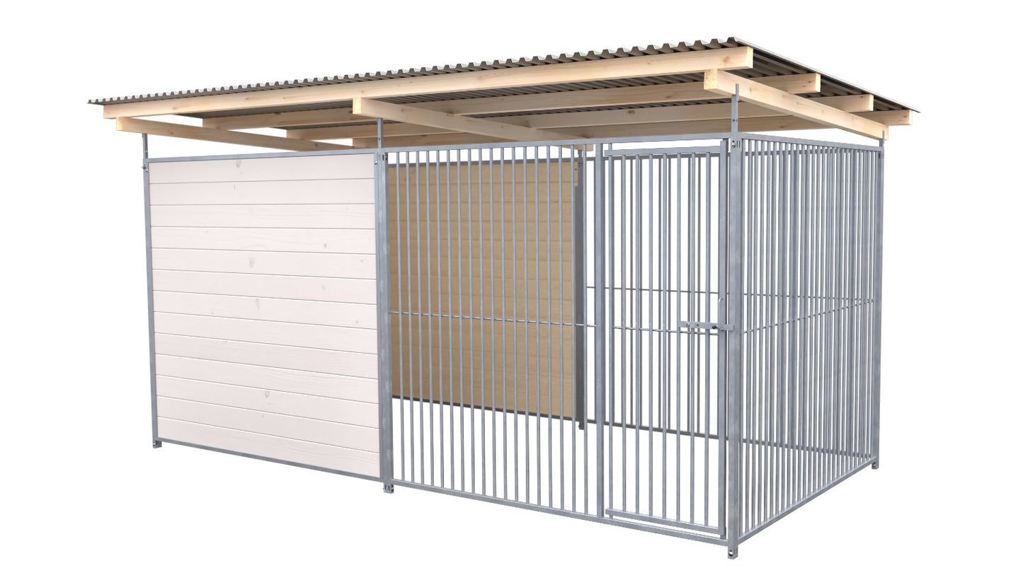 SAUERLAND Hundezwinger 2 x 3 m mit Dach