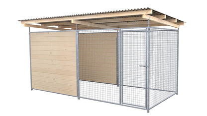 SAUERLAND Hundezwinger 2 x 3 m mit Dach