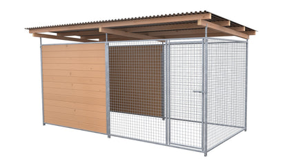 SAUERLAND Hundezwinger 2 x 3 m mit Dach