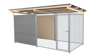 SAUERLAND Hundezwinger 2 x 3 m mit Dach