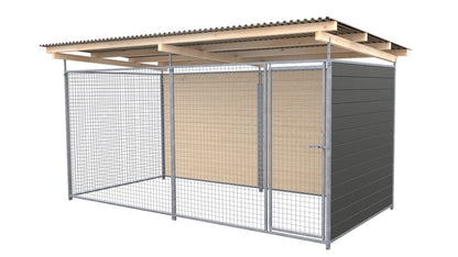 SAUERLAND Hundezwinger 2 x 3 m mit Dach