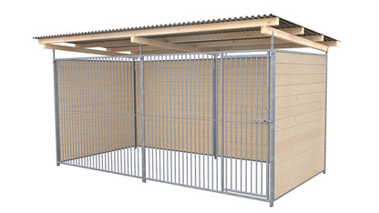 SAUERLAND Hundezwinger 2 x 3 m mit Dach