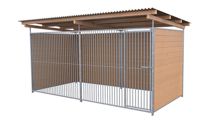 SAUERLAND Hundezwinger 2 x 3 m mit Dach