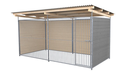 SAUERLAND Hundezwinger 2 x 3 m mit Dach