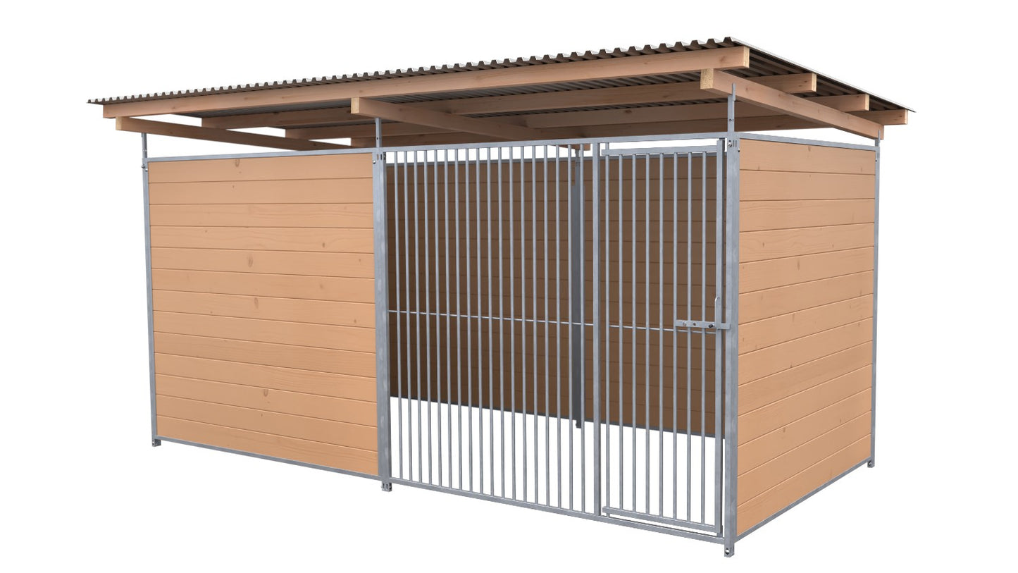 SAUERLAND Hundezwinger 2 x 3 m mit Dach