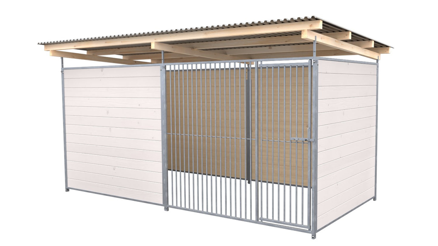 SAUERLAND Hundezwinger 2 x 3 m mit Dach