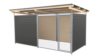 SAUERLAND Hundezwinger 2 x 3 m mit Dach