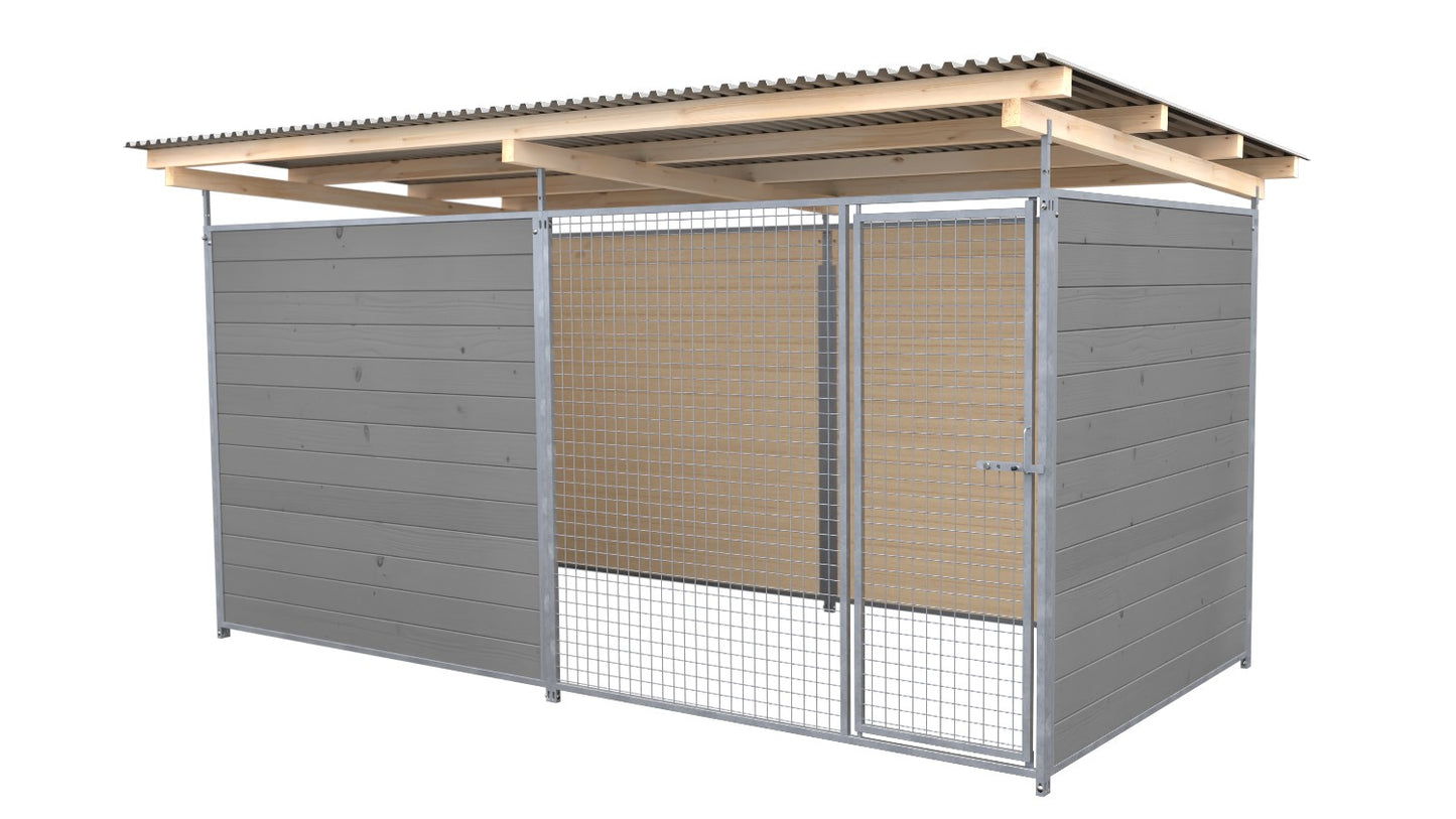 SAUERLAND Hundezwinger 2 x 3 m mit Dach