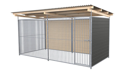 SAUERLAND Hundezwinger 2 x 4 m mit Dach