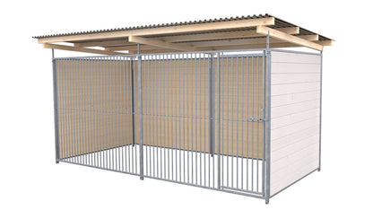 SAUERLAND Hundezwinger 2 x 4 m mit Dach