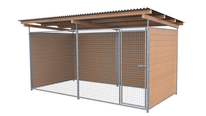 SAUERLAND Hundezwinger 2 x 4 m mit Dach