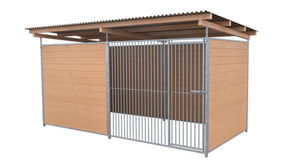 SAUERLAND Hundezwinger 2 x 4 m mit Dach