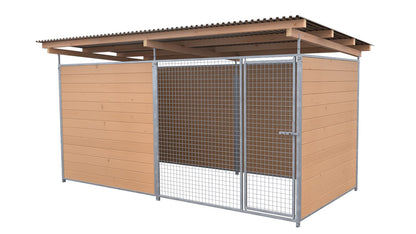 SAUERLAND Hundezwinger 2 x 4 m mit Dach