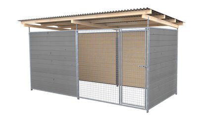 SAUERLAND Hundezwinger 2 x 4 m mit Dach