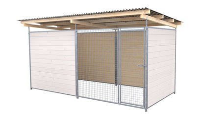SAUERLAND Hundezwinger 2 x 4 m mit Dach