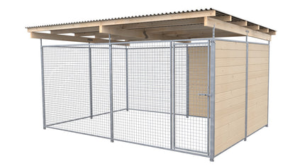 SAUERLAND Hundezwinger 3 x 3 m mit Dach