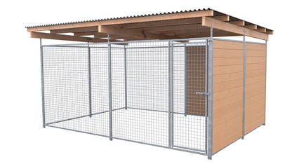 SAUERLAND Hundezwinger 3 x 3 m mit Dach