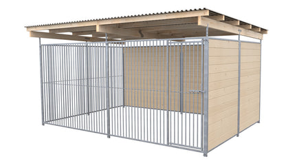 SAUERLAND Hundezwinger 3 x 3 m mit Dach