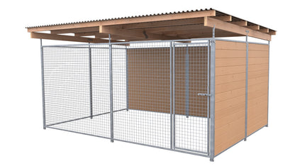 SAUERLAND Hundezwinger 3 x 3 m mit Dach