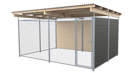 SAUERLAND Hundezwinger 3 x 3 m mit Dach
