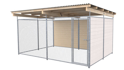 SAUERLAND Hundezwinger 3 x 3 m mit Dach