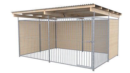 SAUERLAND Hundezwinger 3 x 3 m mit Dach