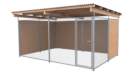 SAUERLAND Hundezwinger 3 x 3 m mit Dach