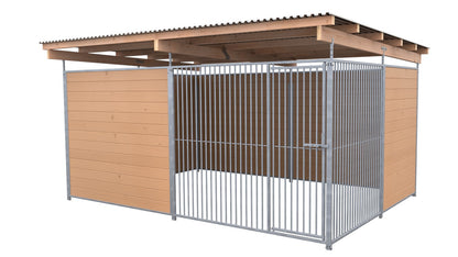 SAUERLAND Hundezwinger 3 x 3 m mit Dach