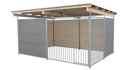 SAUERLAND Hundezwinger 3 x 3 m mit Dach