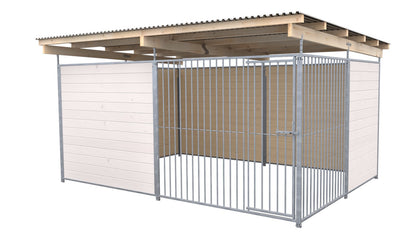 SAUERLAND Hundezwinger 3 x 3 m mit Dach
