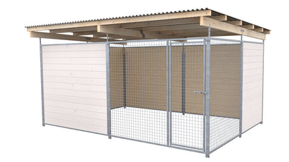 SAUERLAND Hundezwinger 3 x 3 m mit Dach