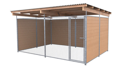 SAUERLAND Hundezwinger 3 x 3 m mit Dach