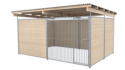 SAUERLAND Hundezwinger 3 x 3 m mit Dach