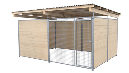 SAUERLAND Hundezwinger 3 x 3 m mit Dach