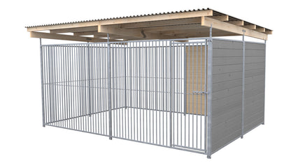 SAUERLAND Hundezwinger 3 x 4 m mit Dach