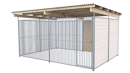 SAUERLAND Hundezwinger 3 x 4 m mit Dach