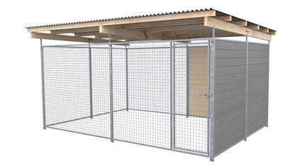 SAUERLAND Hundezwinger 3 x 4 m mit Dach