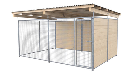 SAUERLAND Hundezwinger 3 x 4 m mit Dach