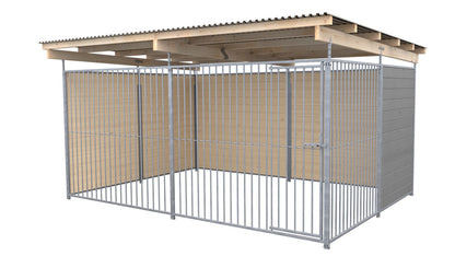 SAUERLAND Hundezwinger 3 x 4 m mit Dach