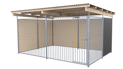 SAUERLAND Hundezwinger 3 x 4 m mit Dach