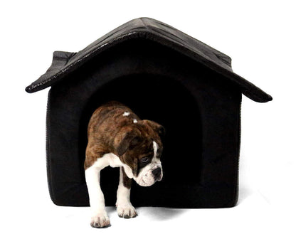 Stoff-Hundehütte / Hundehöhle