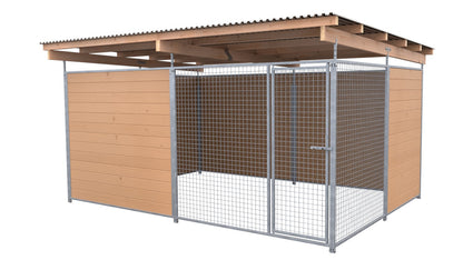 SAUERLAND Hundezwinger 3 x 4 m mit Dach